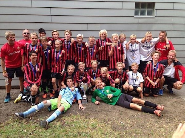 P01 segrare i Eskilscupen 2014
